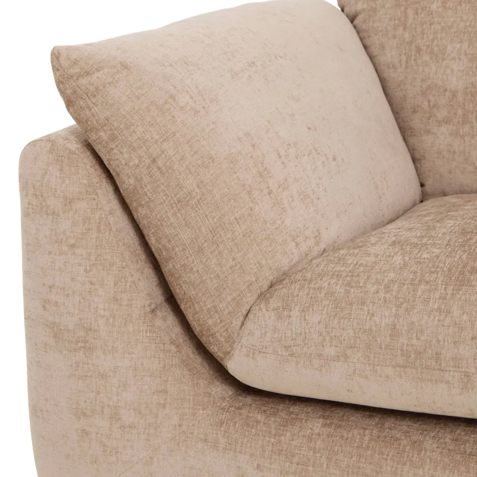 NOUS Living Lyon 3-zitsbank beige, foto 5