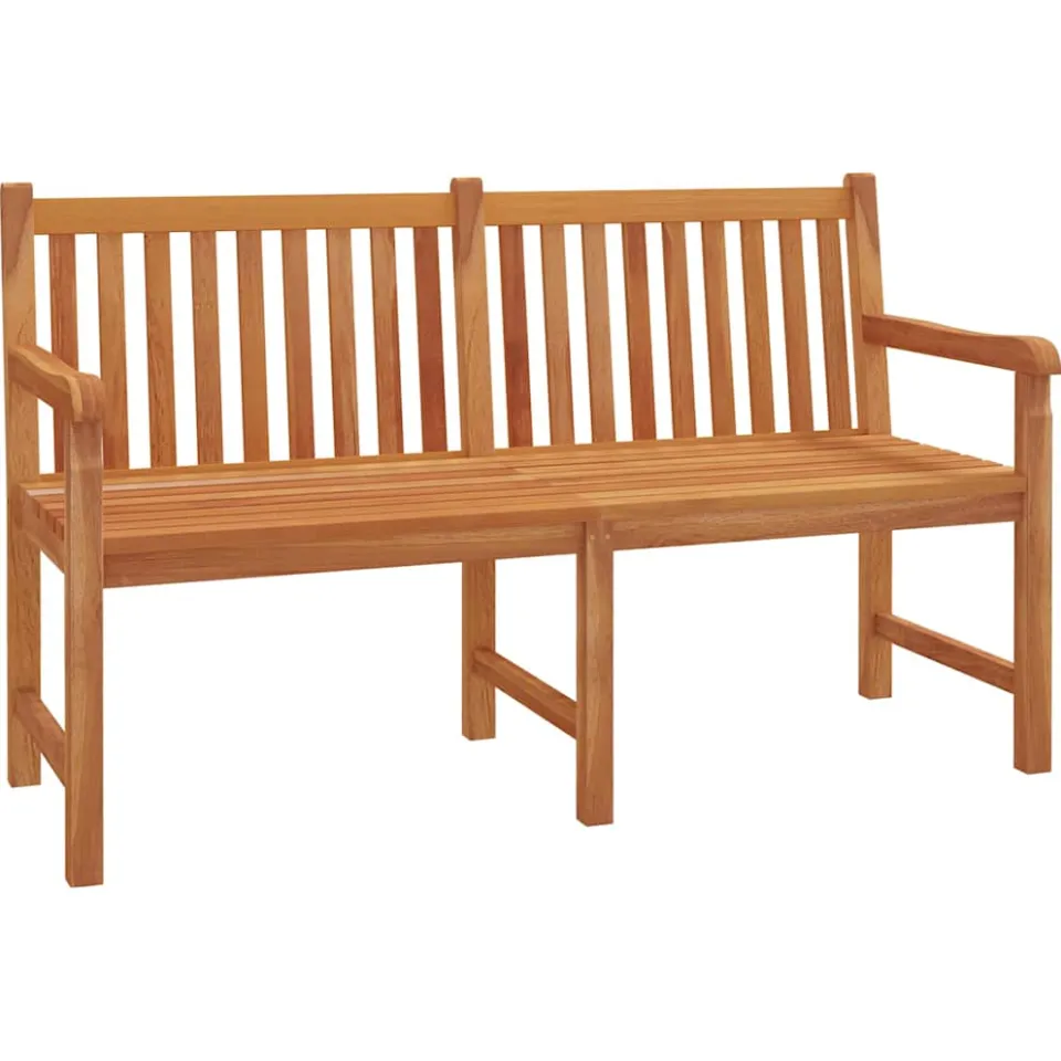 vidaXL 4-delige Tuinset massief teakhout bruin, foto 3