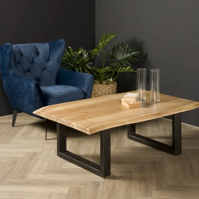 TOFF Urbania Tree-trunk coffee table 135x75 - top 4 Naturel