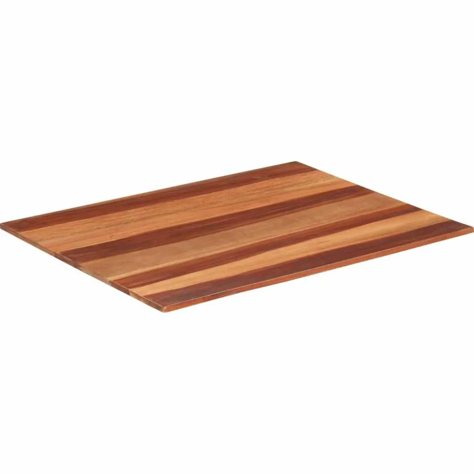 vidaXL Tafelblad 15-16 mm 70x90 cm massief acaciahout Bruin