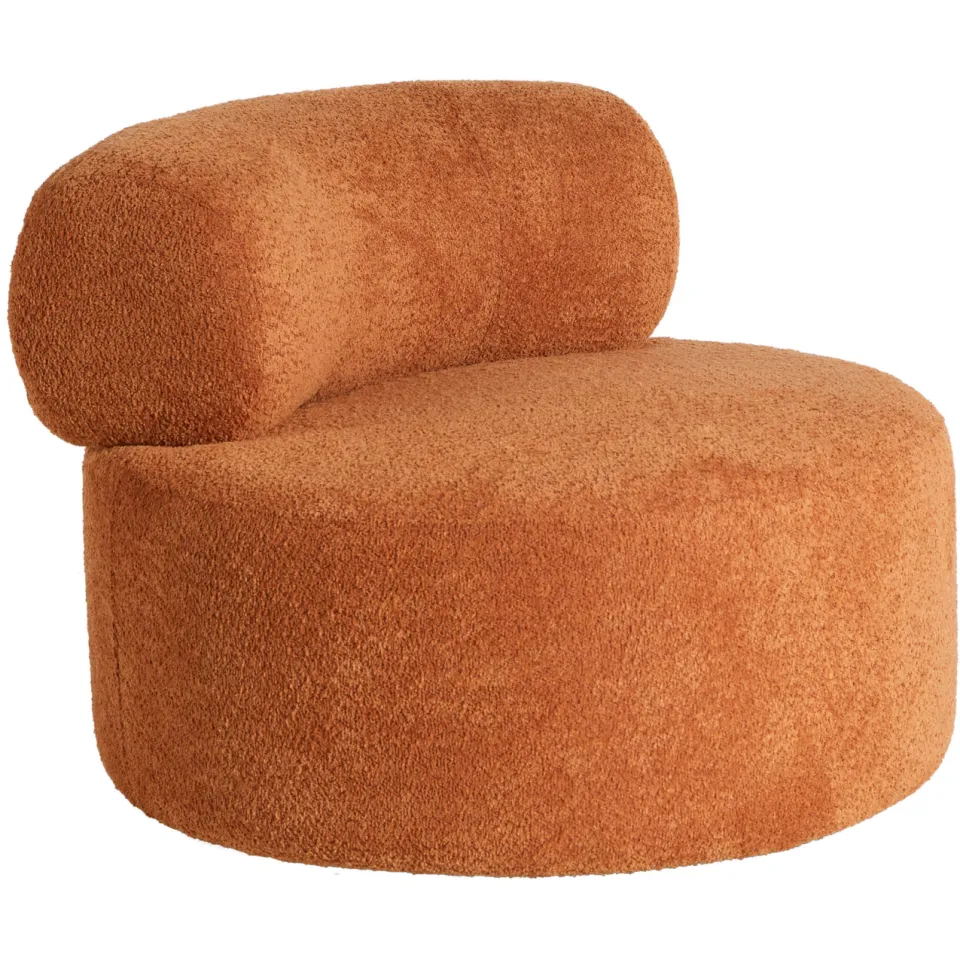 NOUS Living fauteuil Rosa oranje, foto 3