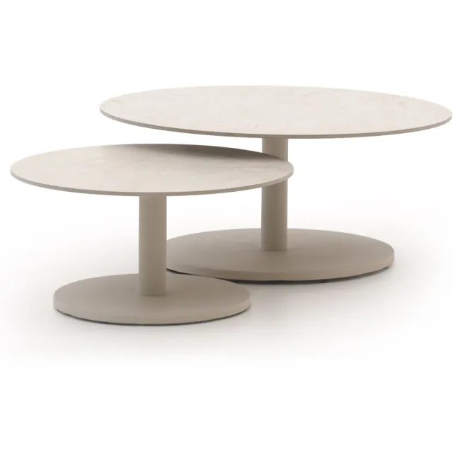 Manifesto Furniture Manifesto Monticano lounge tuintafelset 2-delig Taupe