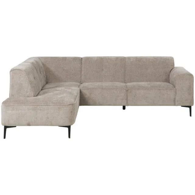 Kwantum Verona hoekbank links beige