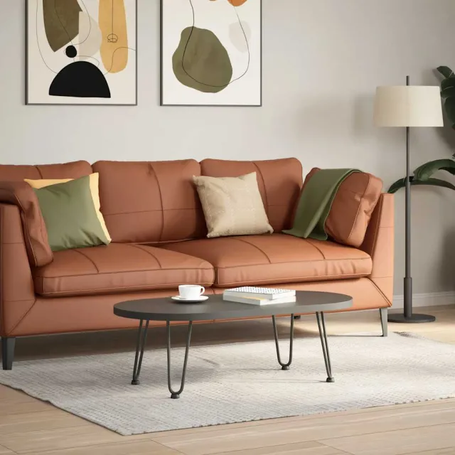 vidaXL Haarnadelpoten voor Salontafel 4 st 30 cm antracietkleurig Anthraciet