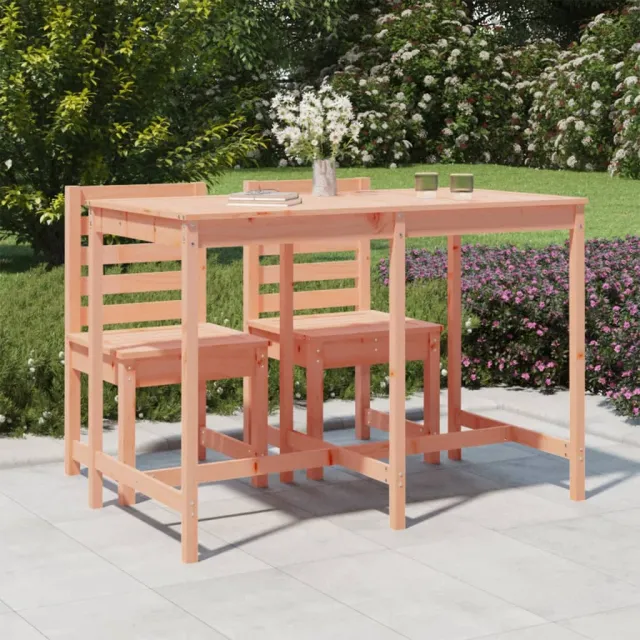 vidaXL Tuintafel 159,5x82,5x110 cm massief douglashout bruin, foto 2