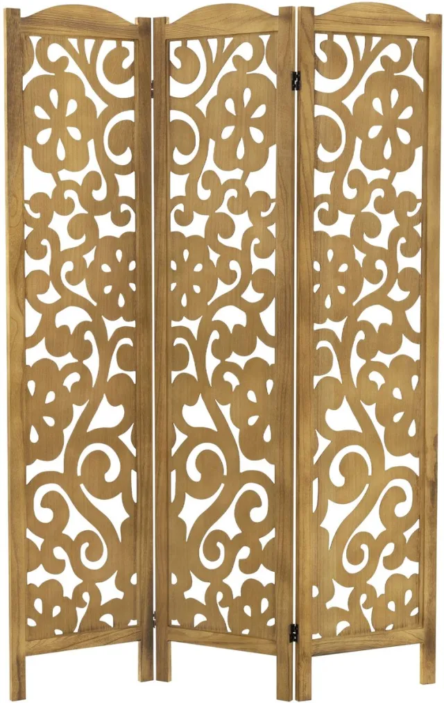 ml-design Yokohama kamerscherm 3-delig opvouwbaar privacyscherm van hout rijstpapier en bamboe naturel 172x121 cm geschikt als vrijstaande scheidingswand voor binnen kleedkamer slaapkamer woonkamer kantoor balkon of tuin in oosterse japanse stijl