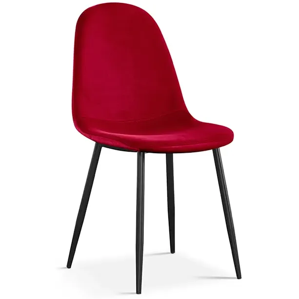 eetkamerstoel Lola bordeaux Bruin