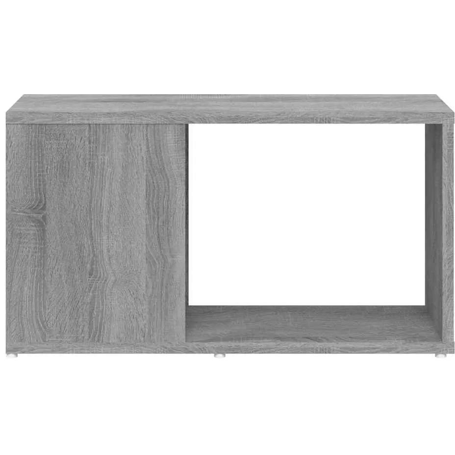 vidaXL Tv-meubel 60x24x32 cm bewerkt hout grijs sonoma eikenkleurig, foto 4