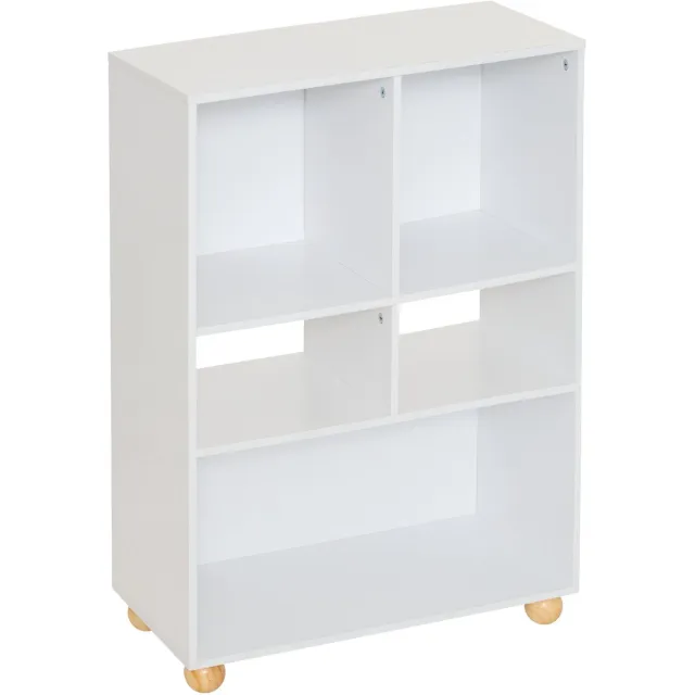 Atmosphera for kids Atmosphera Boekenkast Mix N Module - 5 vakken - 68x32x91cm - Wit