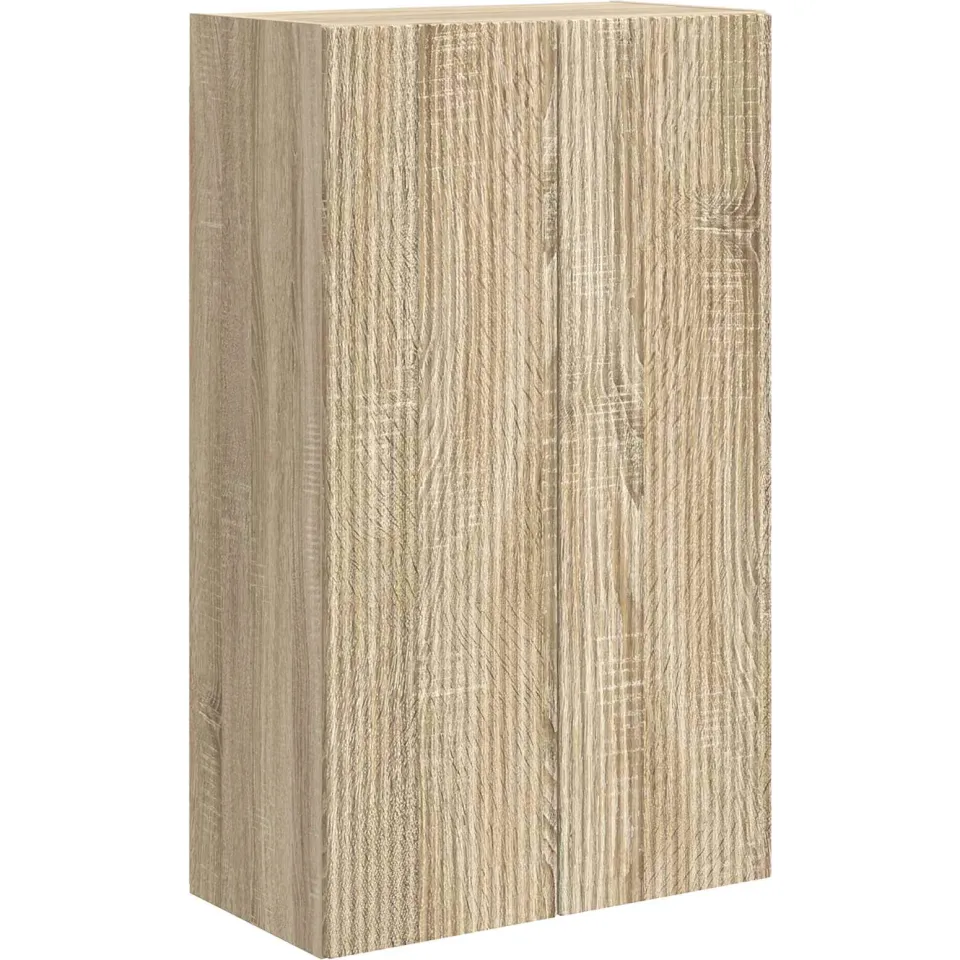 vidaXL TV-wandkast 59,5 x 31 x 100 cm Sonoma Eiken Bewerkt hout, foto 3