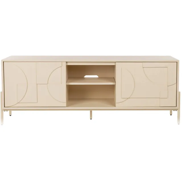 Zuiver Faces tv-meubel beige