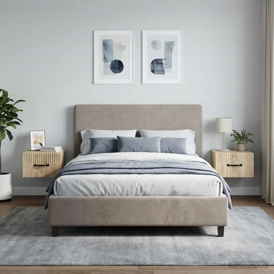 vidaXL Wandbeugel Bedkast 2 st Sonoma Eiken 34,5 x 33 x 20 cm, foto 4
