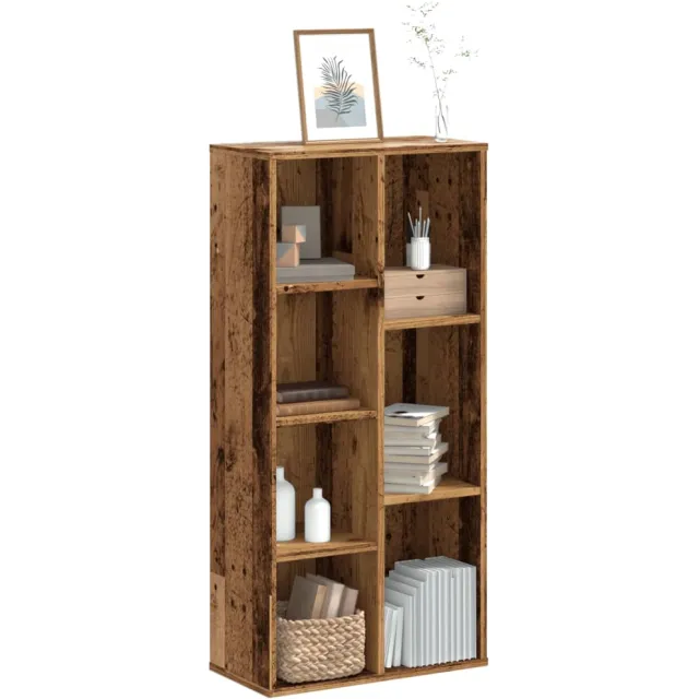 vidaXL Boekenkast 50x25x105 cm bewerkt hout oud houtkleurig Bruin