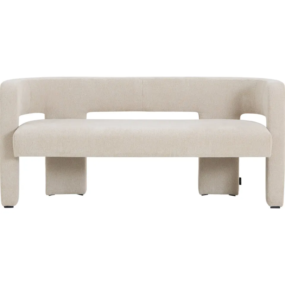 Studio LIVIT eetkamerbank Sculpt 170 cm Beige