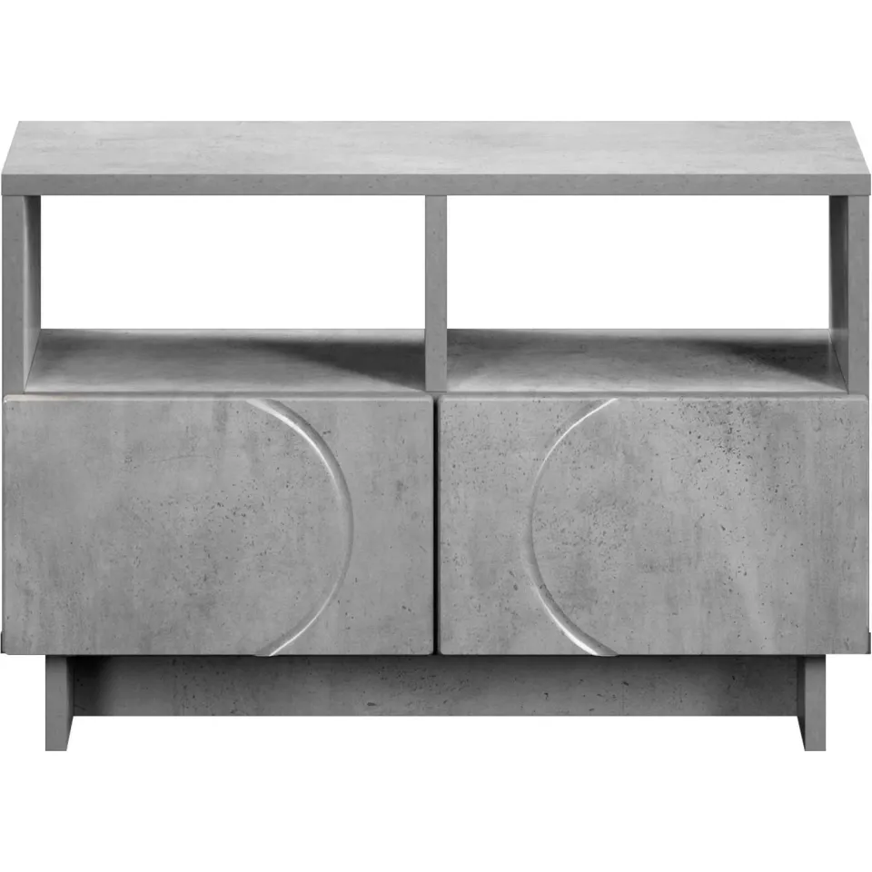 vidaXL TV-standaard 60 x 34.5 x 40 cm Betongrijs Bewerkt hout grijs, foto 4