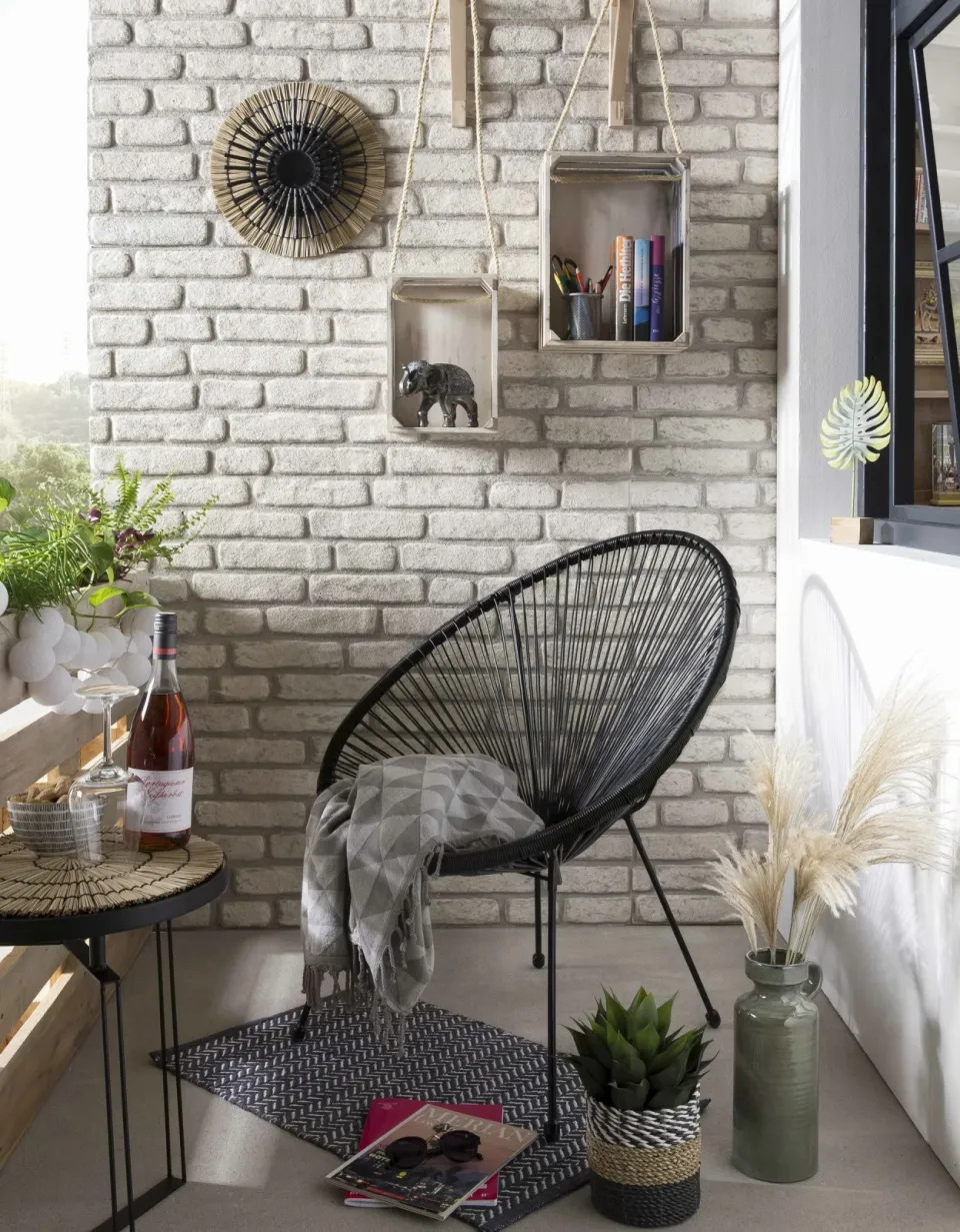 Artistiq Living Justine loungestoel zwart, foto 3