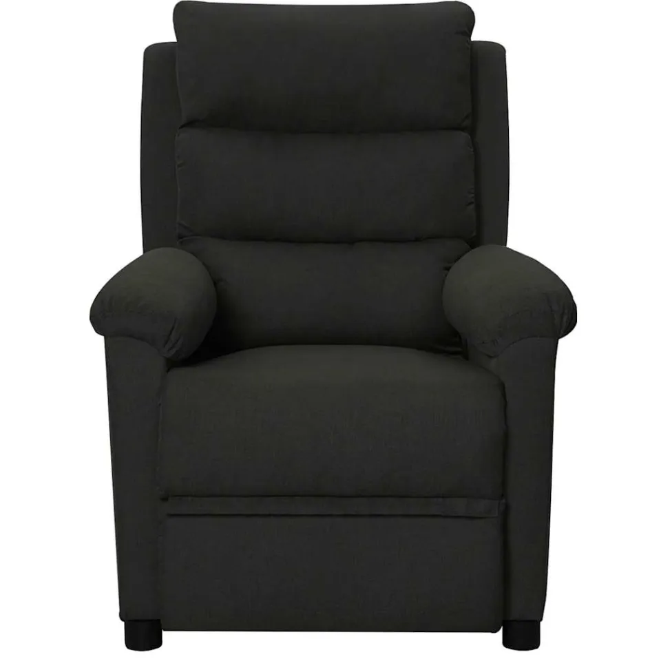 vidaXL Massagestoel stof zwart, foto 2