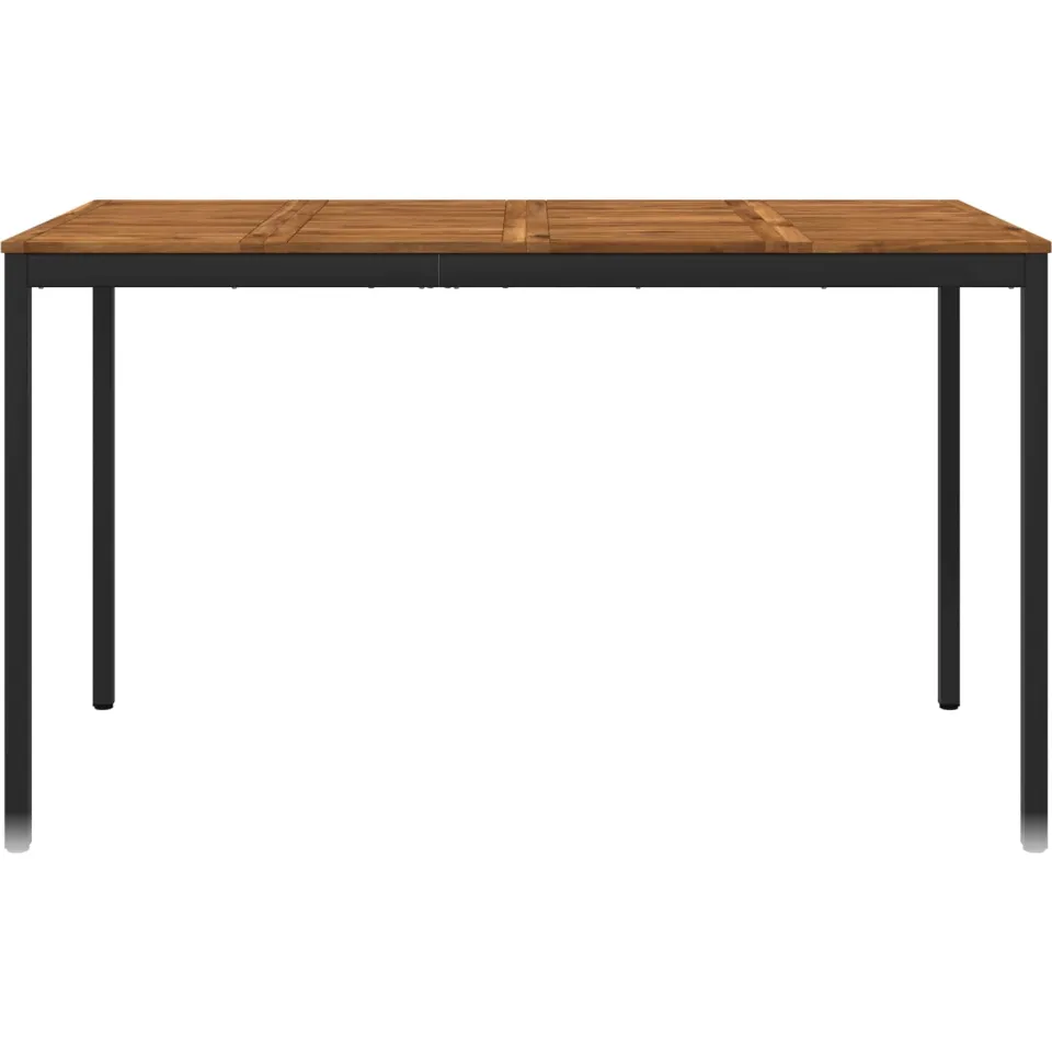 vidaXL Tuinbar Tafel NAARDEN Naturel en Zwart 180 x 88,5 x 105 cm, foto 3