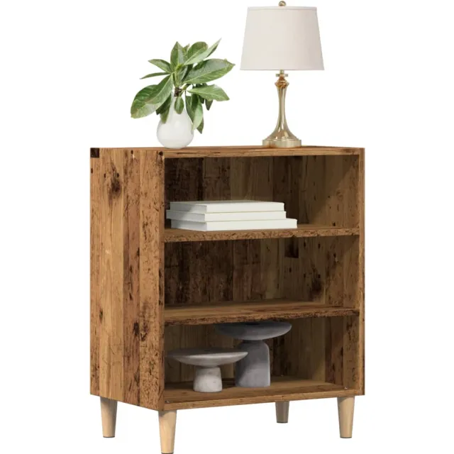 vidaXL Dressoir 57x35x75 cm bewerkt hout oud houtkleurig Bruin