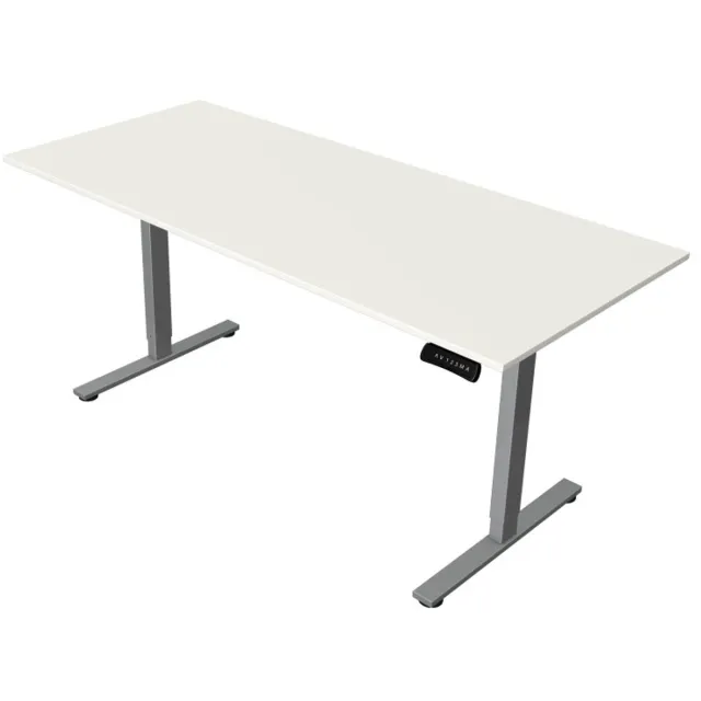 Kerkmann Zit-sta bureau Move New Base – Elektrisch bureau – 160 x 80 cm – Wit