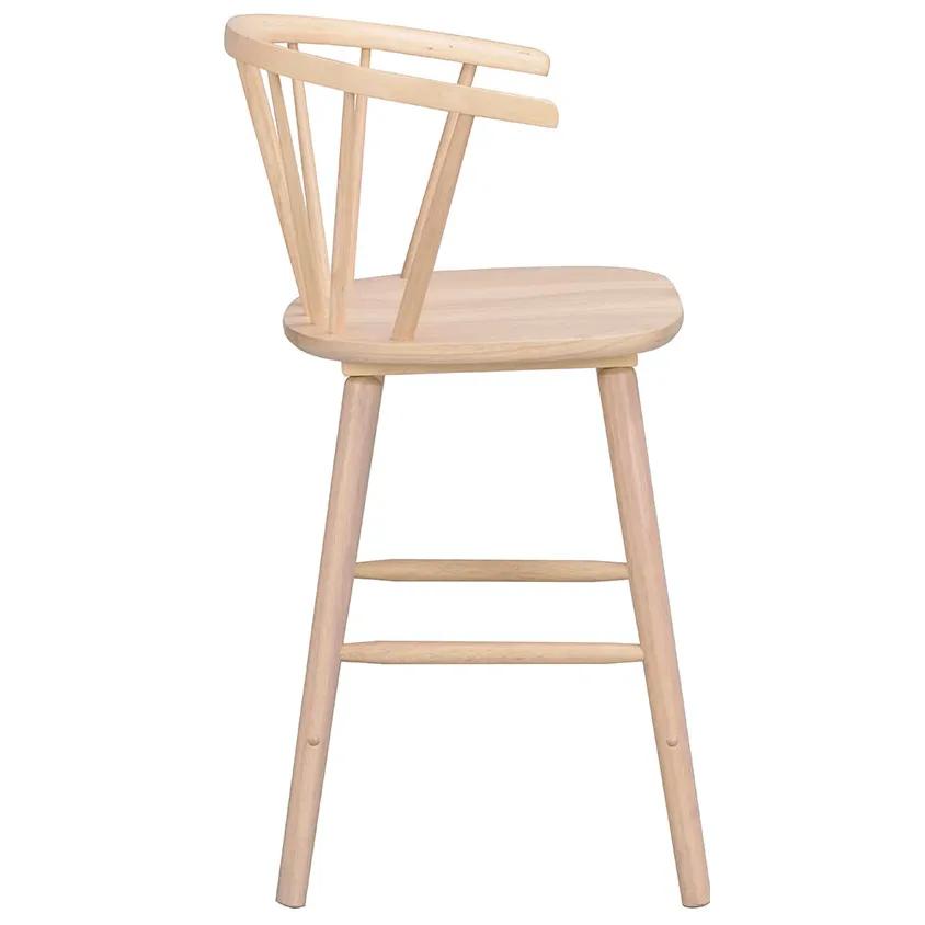 Rowico Home Carmen houten barkruk whitewash - 65 cm, foto 4