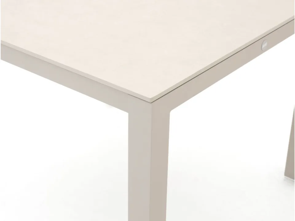 Suns Monte Vari dining tuintafel 100x100x75cm taupe, foto 4