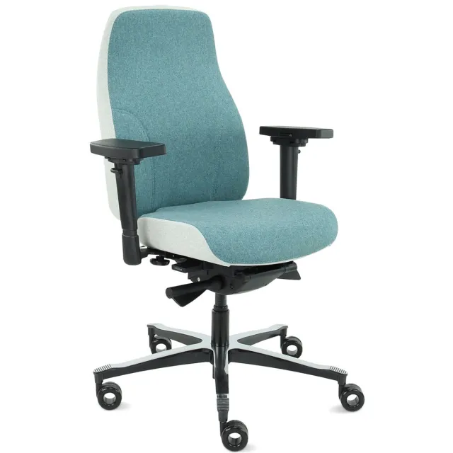 ABC Kantoormeubelen 06Z Elvio – High-End Ergonomische Stoel in Zwart