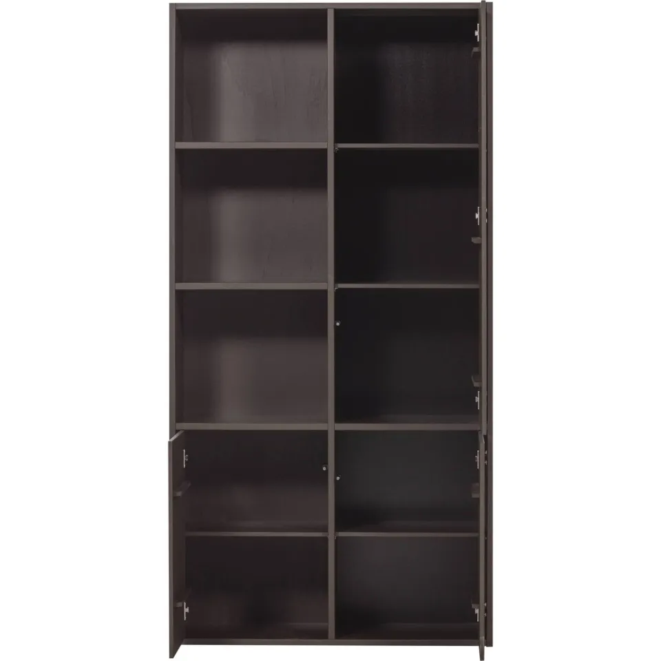 WOOOD Meggy Opbergkast Rechts - Grenen hout - Middenbruin - 215x108x40, foto 2