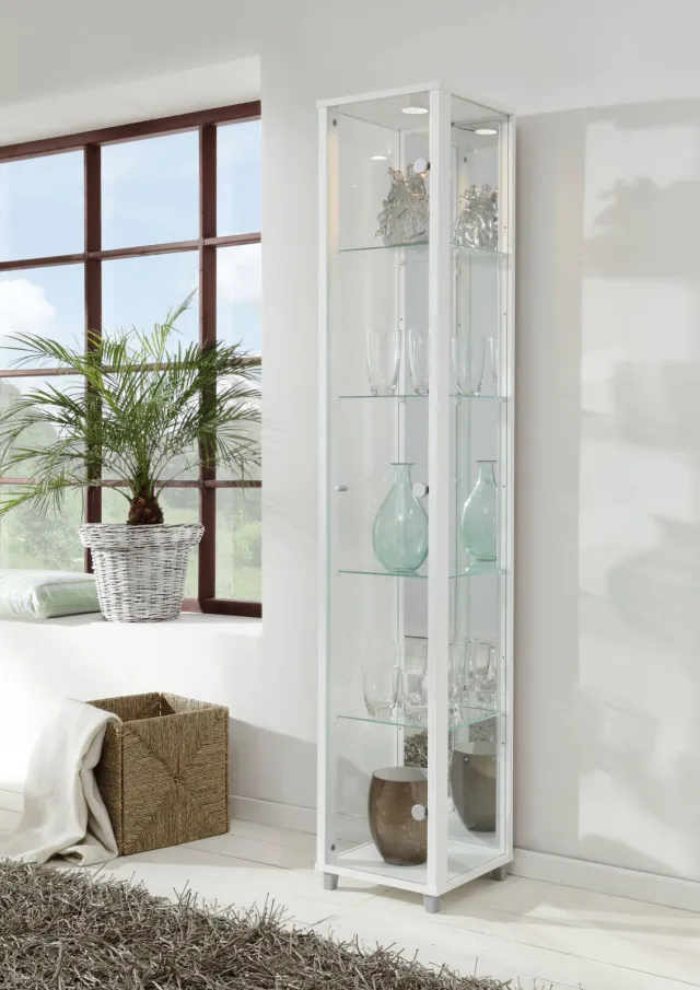 Wehkamp Home Lucero Standard vitrinekast wit, foto 2