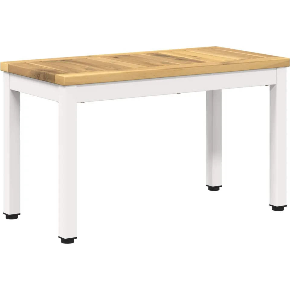 vidaXL Salontafel NAARDEN Witgewassen 60,5 x 30 x 36 cm, foto 3