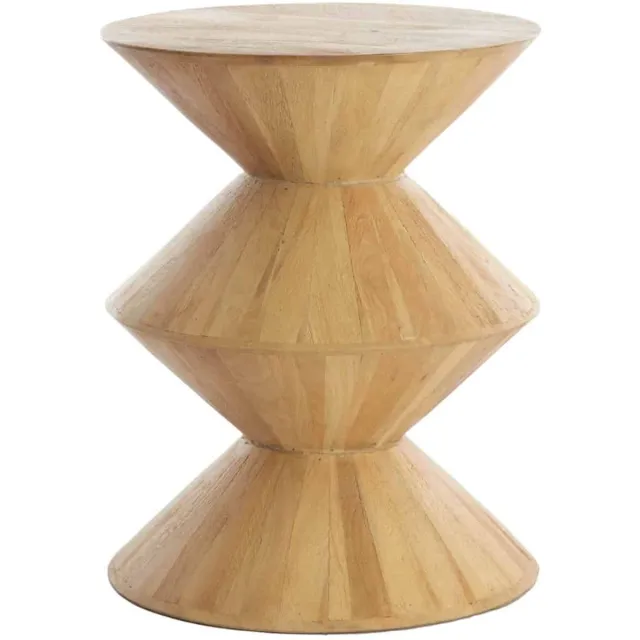 Light & Living Side table Larus - Bruin - Ø40cm - Bohemian Naturel