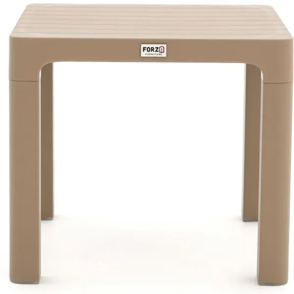 Forza Furniture Forza Russi bijzet tuintafel 45x45x40cm taupe, foto 3