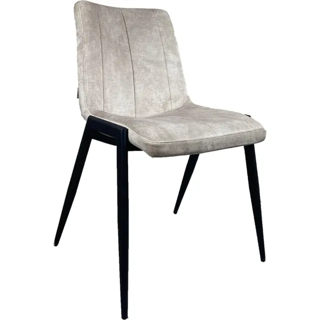Oist Design Danilo dining chair - Vintage Velvet Natural - set van 2 Naturel