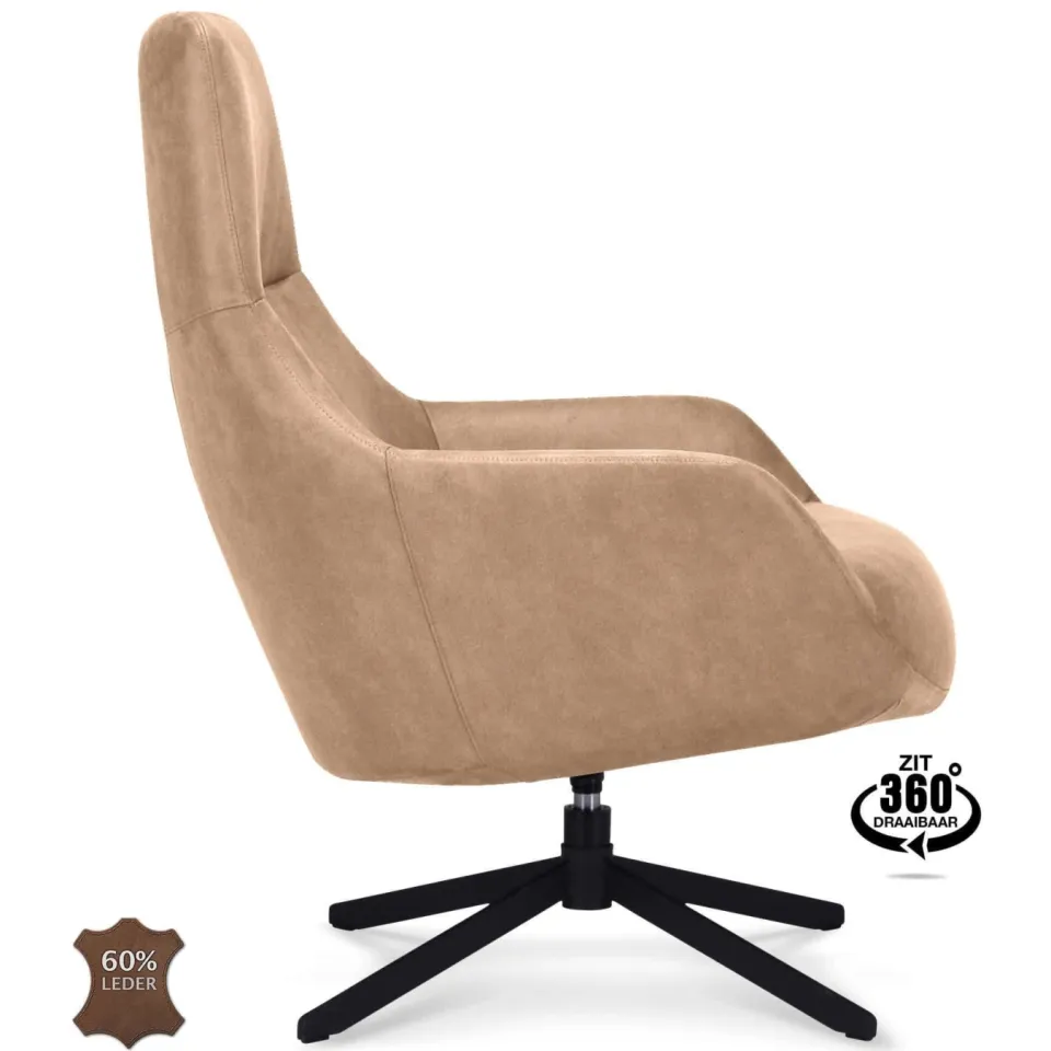 Wehkamp Home fauteuil liver / bruin, foto 5