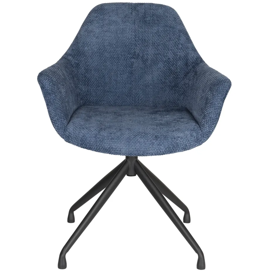 Housecraft Living Wiz eetkamerstoel blauw, foto 4