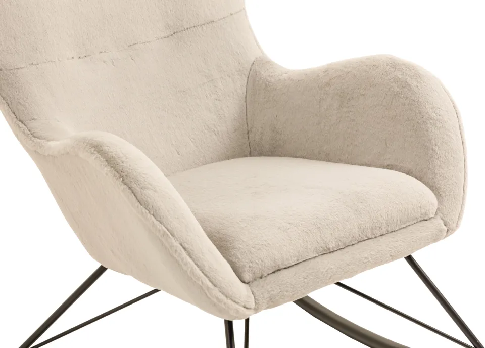 Artistiq Living Chais schommelstoel beige, foto 5