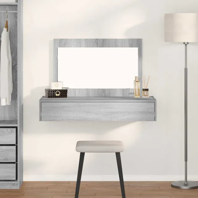 vidaXL Plafondtafel Grijs 100 x 40 x 70 cm Bewerkt hout, foto 2