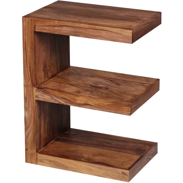 Cosmo Casa Bijzettafel - 45 x 30 x 60 cm bruin