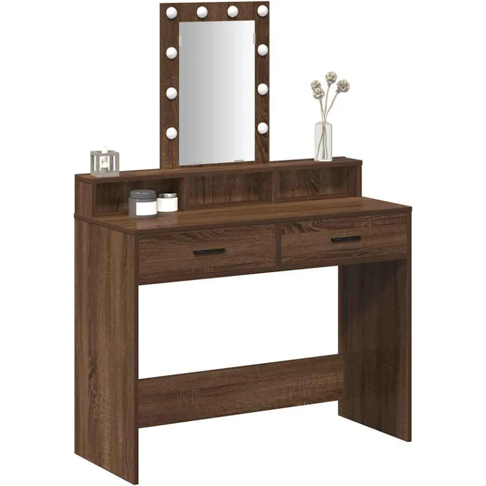 vidaXL Plafondtafel Bruin 100 x 41 x 140 cm Bewerkt hout