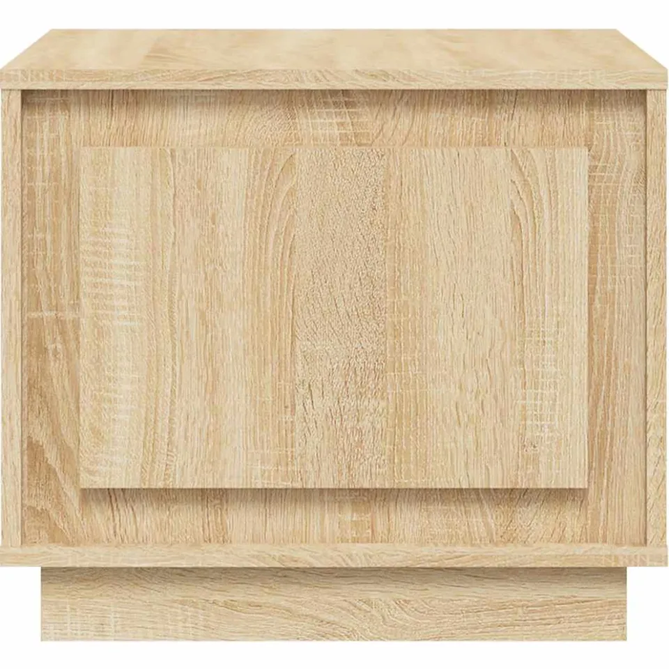vidaXL Salontafel 51x50x44 cm bewerkt hout sonoma eikenkleurig, foto 4