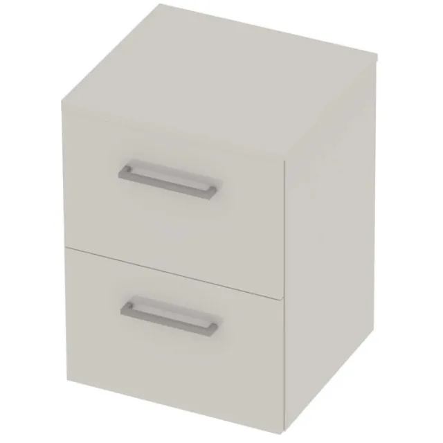 Basic-Line Deck 46 Badmeubelset Voor Grepen 50x46x66 cm Ice White Wit
