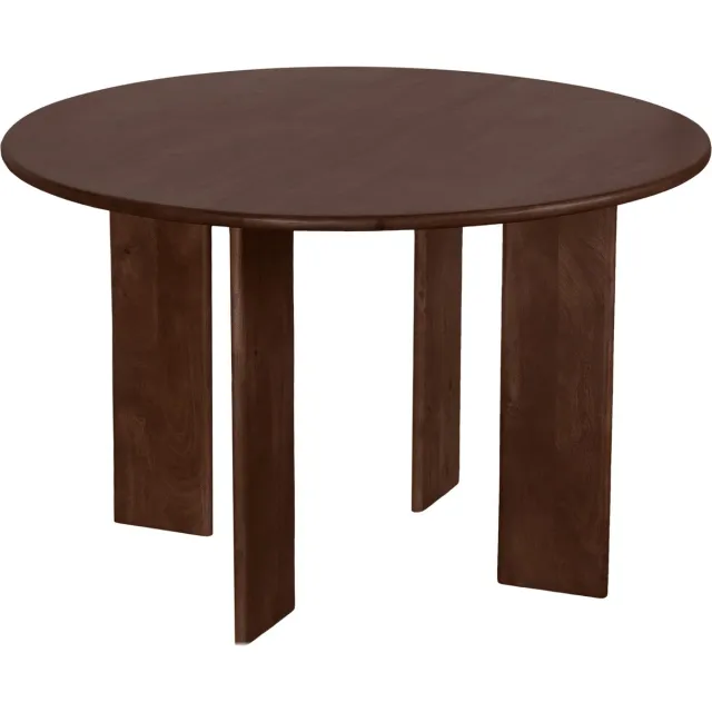 Lewis & Loft Eettafel Lila -Rond ⌀120 - FSC-gecertificeerd mangohout - Bruin, foto 2