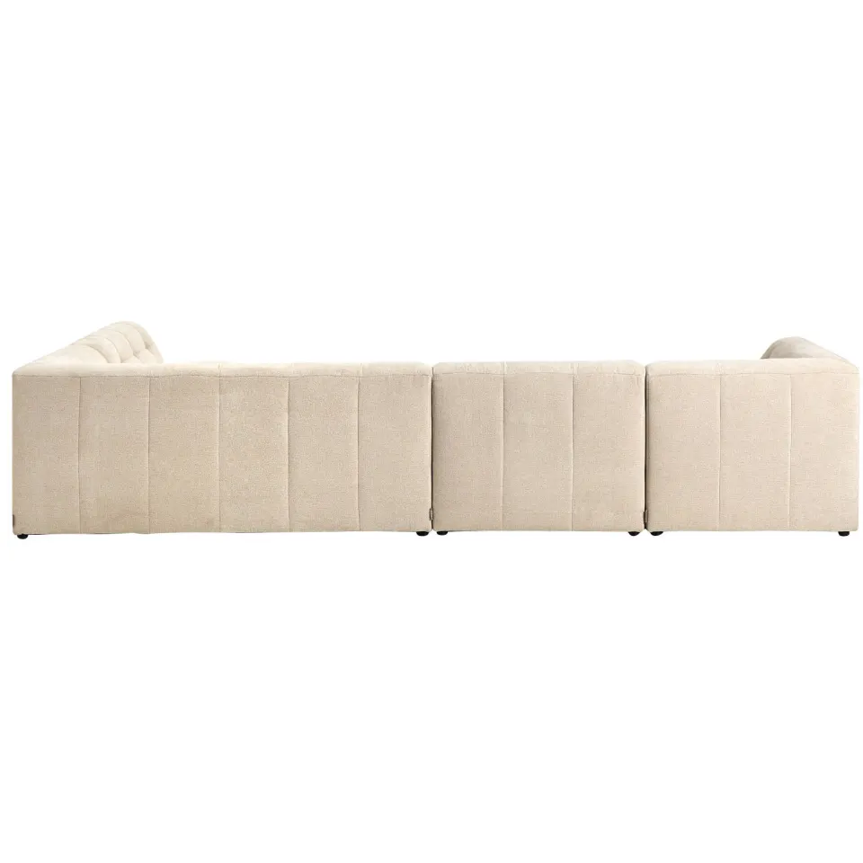 NOUS Living hoekbank rechts Aura - beige, foto 3