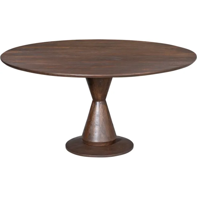 Starfurn Eettafel Lima - Bruin - 150x150x76 cm