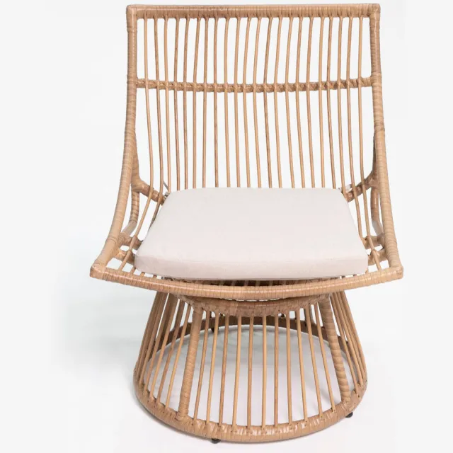 Sissy-Boy Wicker stoel Alatna lichtbruin