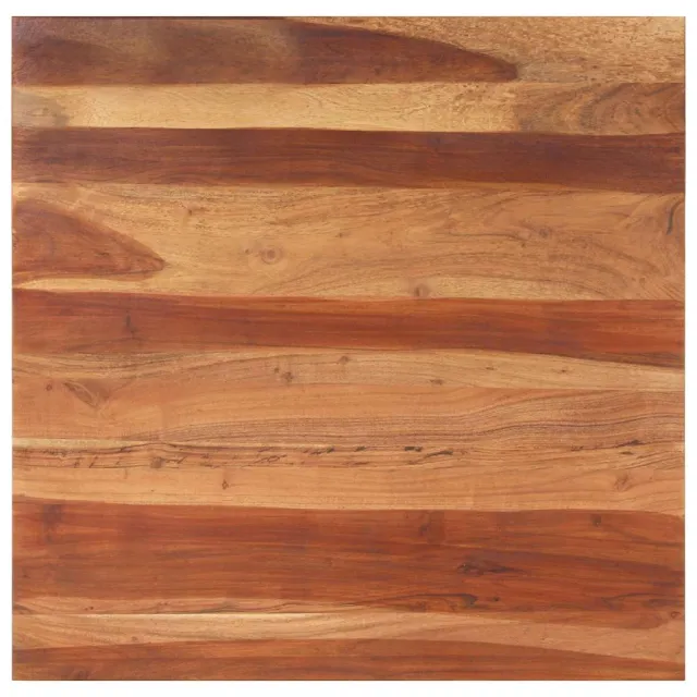 vidaXL Tafelblad 15-16 mm 80x80 cm massief acaciahout Bruin