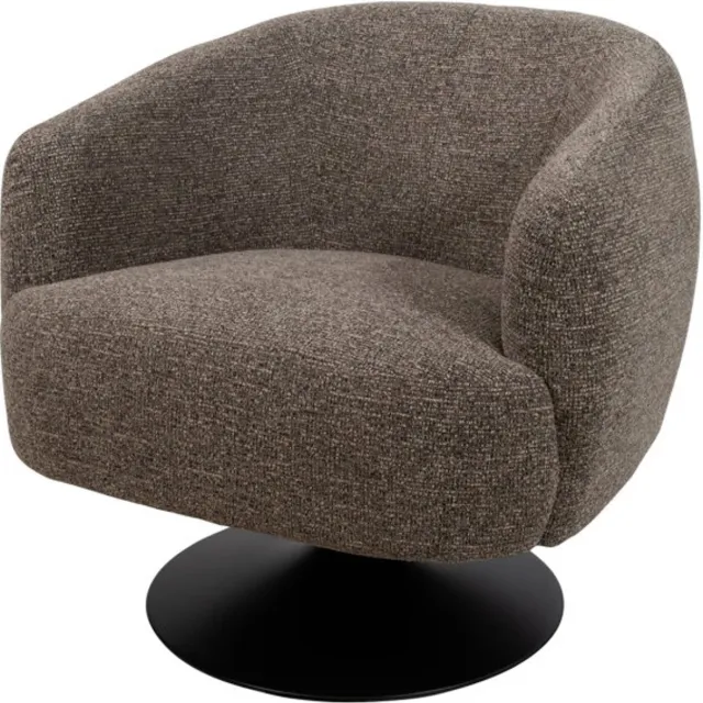 MySons Draaifauteuil Louis 360 - Present - Brown 440 - Star Collection Bruin