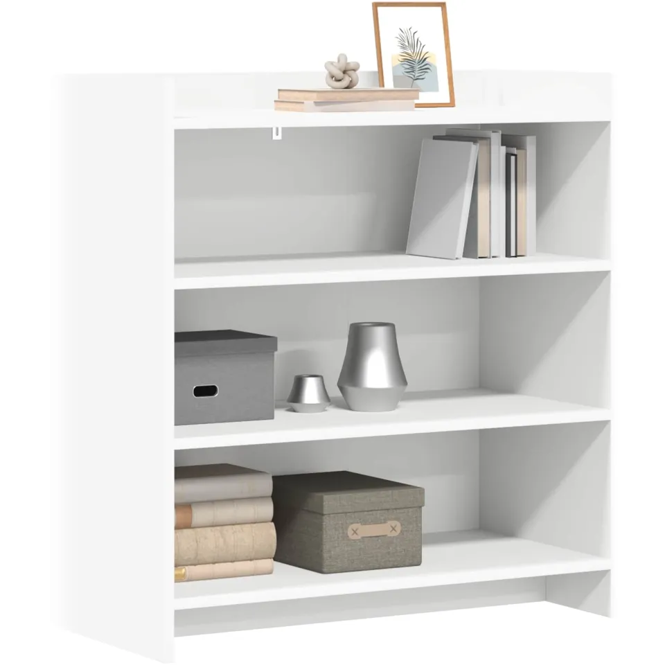 vidaXL Dressoir Wit 75 x 36 x 80 cm Bewerkt hout