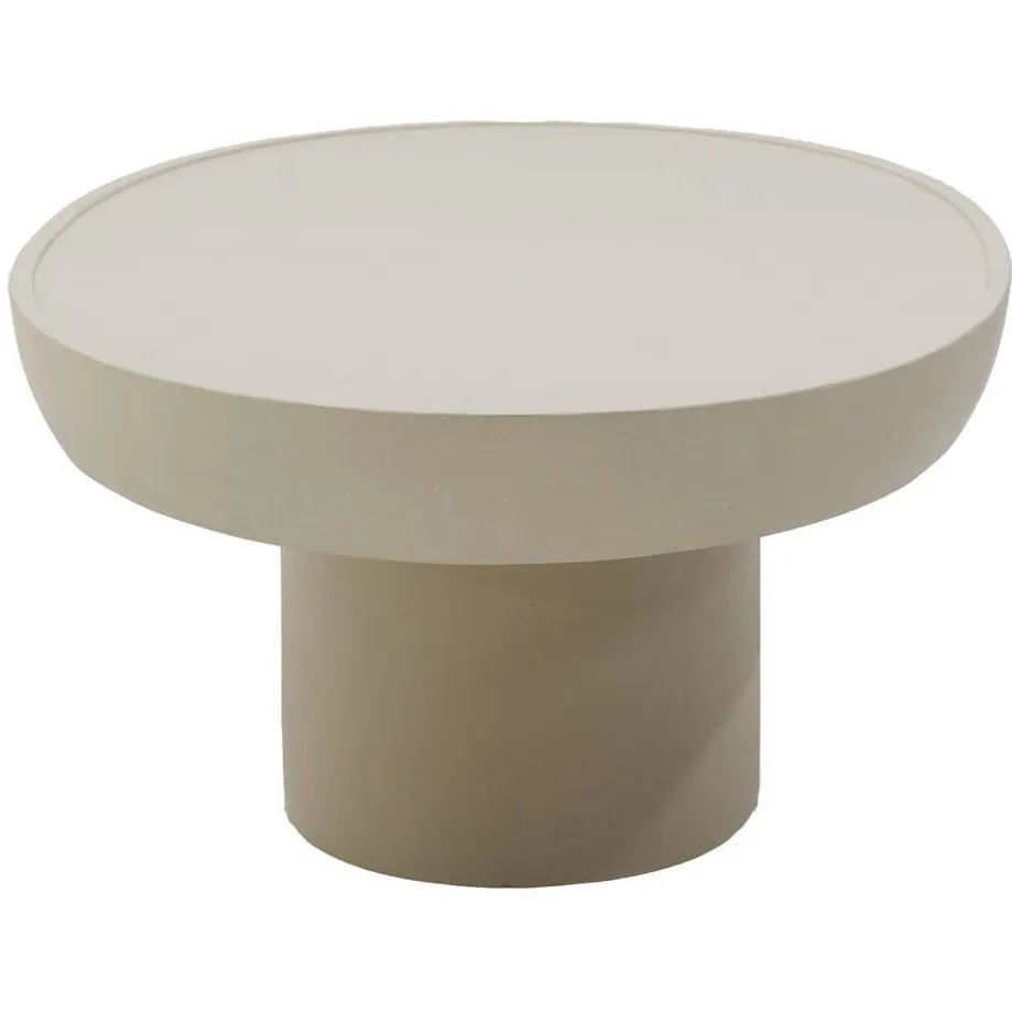 Giga Meubel Salontafel Livinia Ovaal - Beige - 120x65x39cm, foto 4