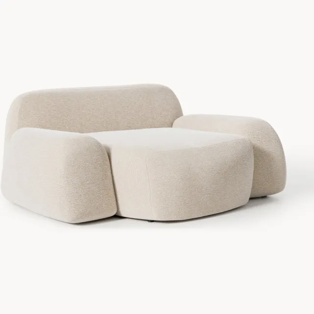 Westwing Collection XL loungefauteuil Wolke Beige